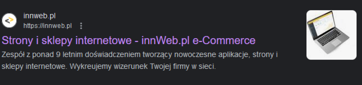 tagi meta w wyszukiwarce