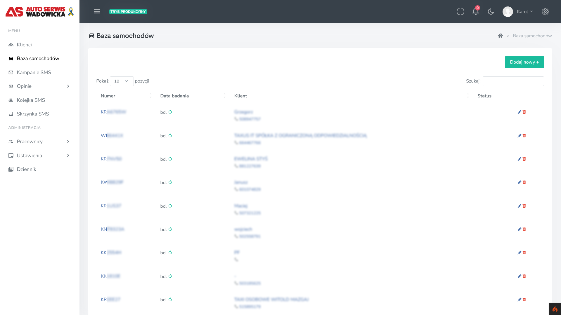 Szczegóły realizacji