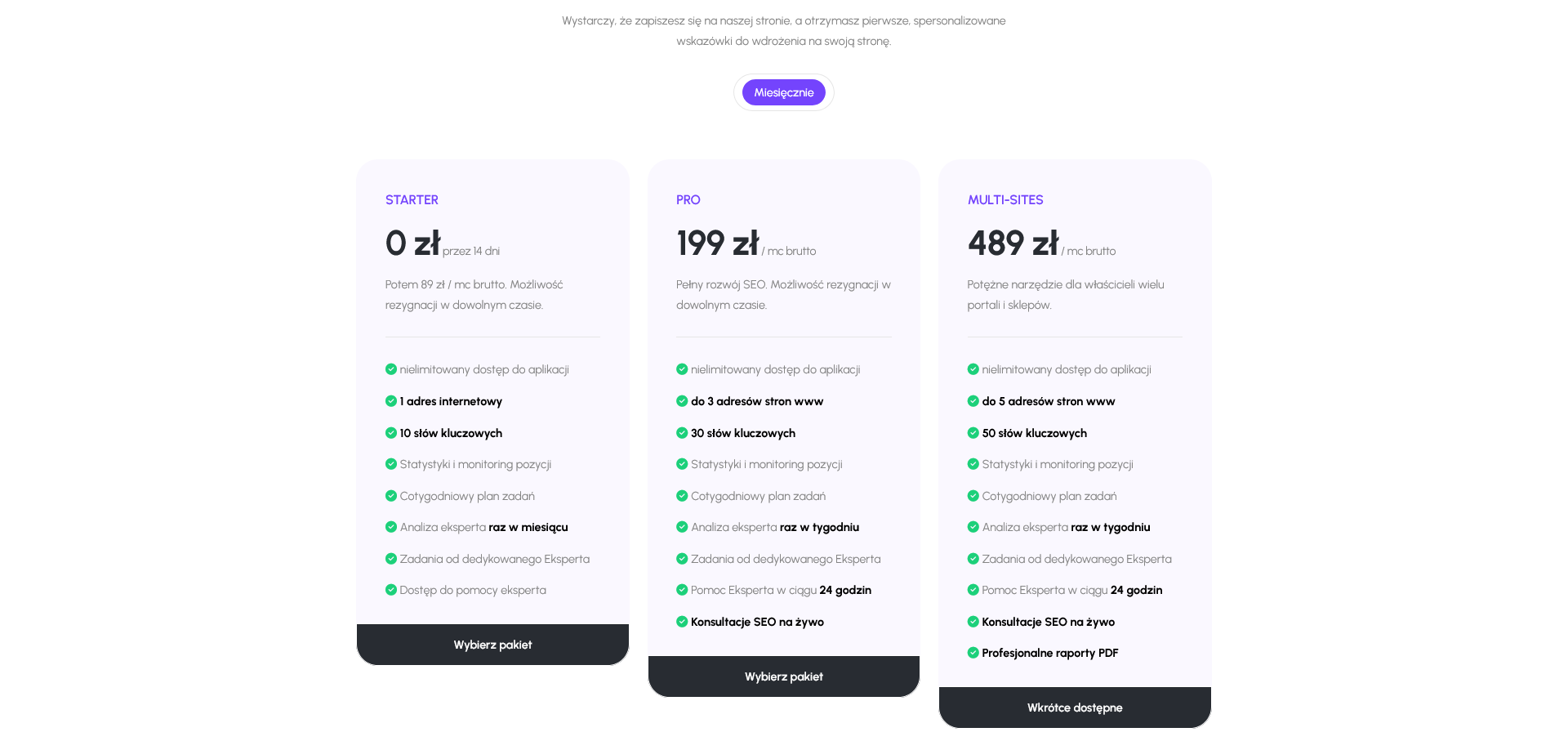 Szczegóły realizacji