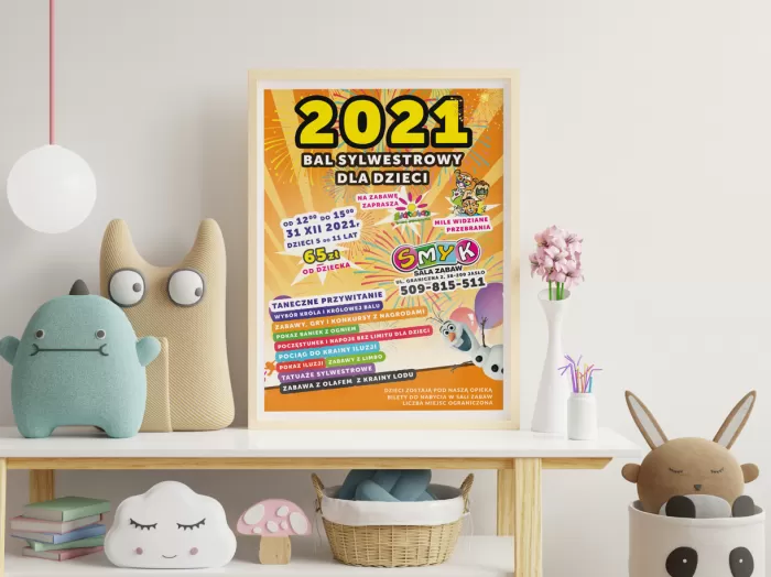 Plakat Sylwestrowy SMYK