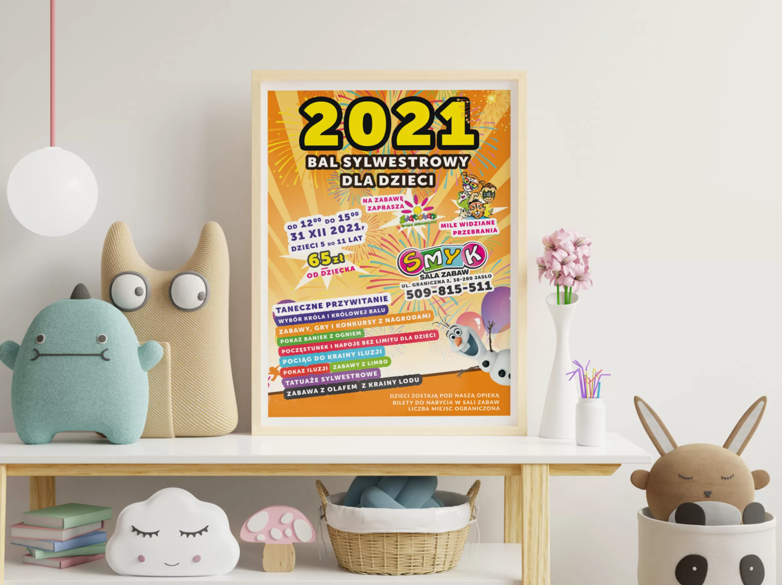 Plakat Sylwestrowy SMYK