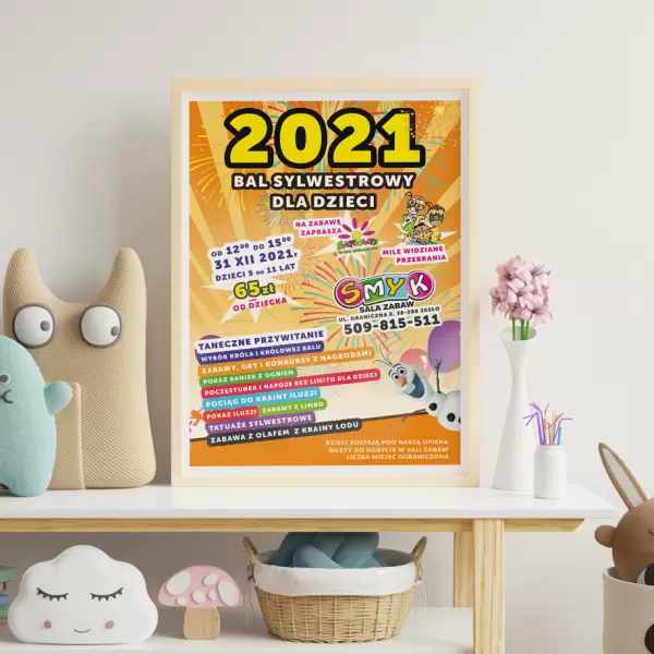 Plakat Sylwestrowy SMYK